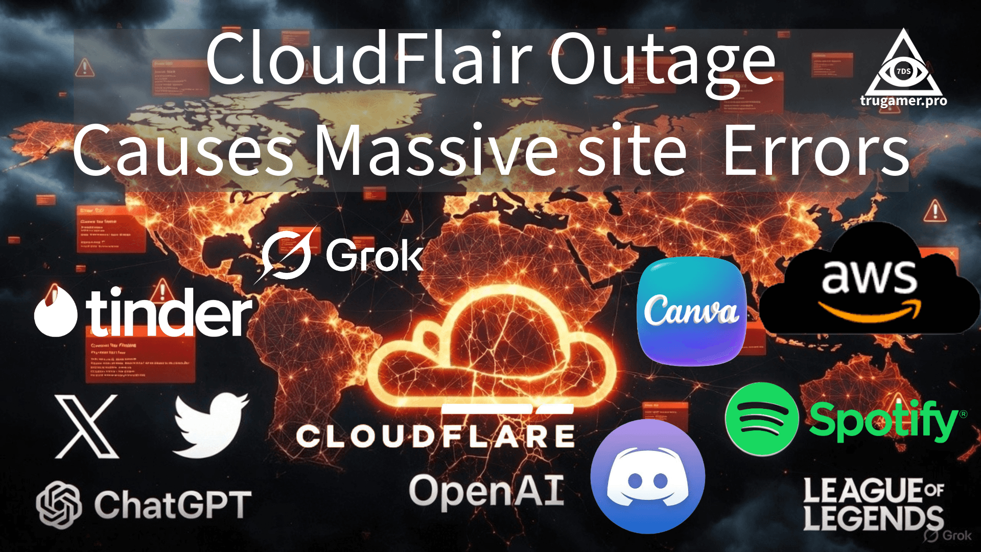 Cloudflare Outage Shuts Down Major Platforms 