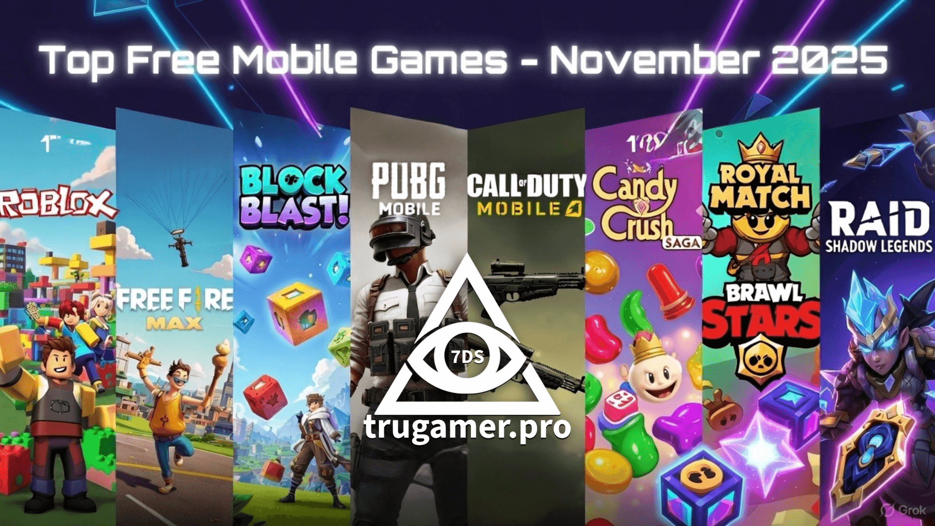Top Free Mobile Games – November 2025