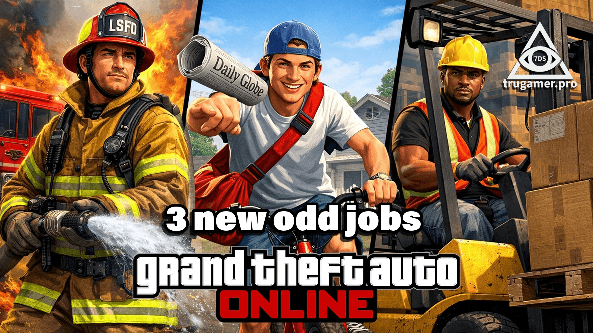 GTA Online adds 3 new Odd Jobs.