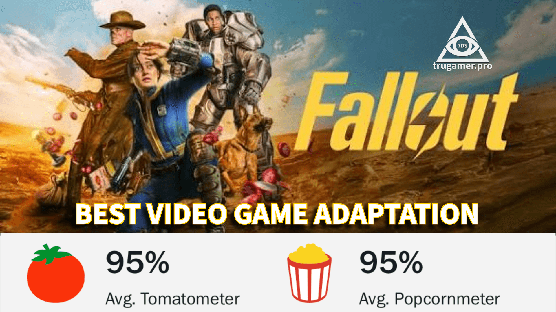Fallout Takes Home BEST VIDEO GAME ADAPTATION at the Rotten Tomatoes Awards