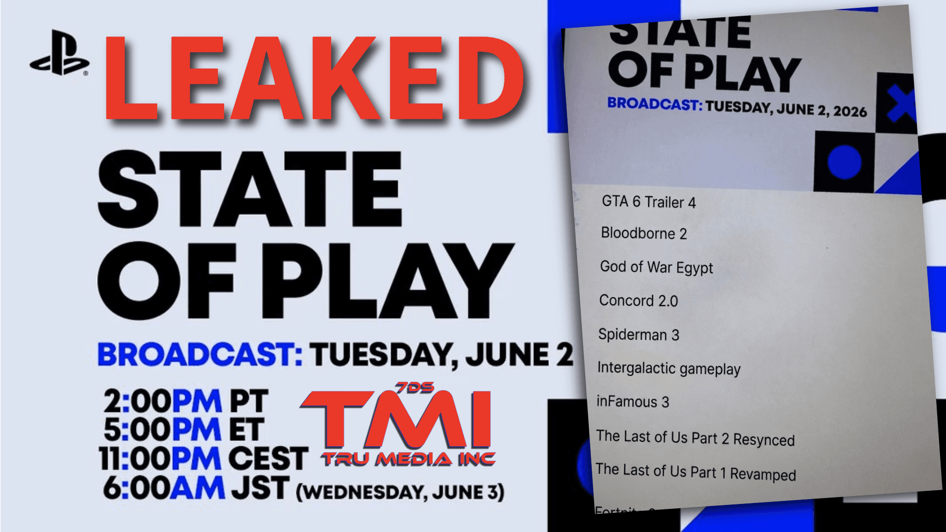 State of Play LEAK